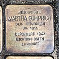 Hagen, Stolperstein Gumprich Martha