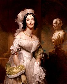 Portrait of Angelica Singleton Van Buren (c. 1842), White House Collection
