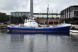 KNRM-reddingboot Javazee in het Nationaal Reddingmuseum Dorus Rijkers te Den Helder. (2013).