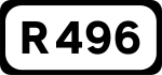 R496 road shield}}