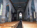 Église Saint-Sauveur : vue intérieure d'ensemble.