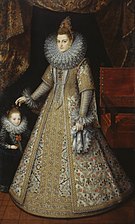 Isabella van Spanje, landvoogdesse van de Nederlandn (ca. 1599)