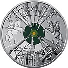 Реверс пам'ятної монети «Холодний Яр», яка присвячена, зокрема, й 250-літтю Коліївщини