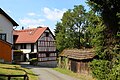 Das Leiterhaus in Weilrod-Cratzenbach ist ein Kulturdenkmal in Privatbesitz, erbaut um 1830.