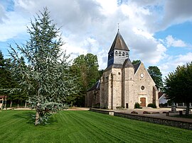 The church in La Chapelle-sur-Oreuse