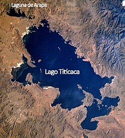 Lake Titicaca satellite image with lake names.jpg