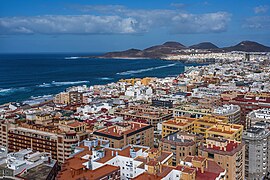 Playa de Las Canteras.