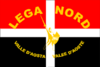 Bandera de Lliga Nord Vall d'Aosta