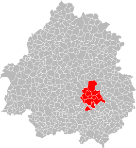 Localisation de Communauté de communes Terre de Cro-Magnon