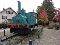 Locomotive à Audincourt, Avenue Jean Jaurès