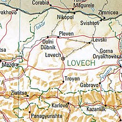 Vị trí của Lovech