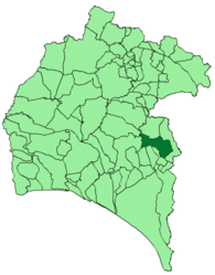 Paterna del Campo – Mappa