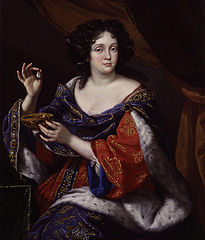 Maria Anna Mancini, dugez Bouillon, poltredet gant Benedetto Gennari.
