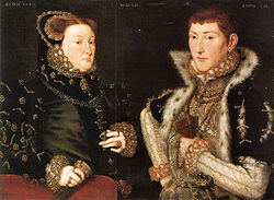 This portrait was misidentified for 250 years. Mary Nevill and Gregory Fiennes Baron Dacre v.2.jpg