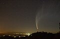 1月20日，南非上空的麥克諾特彗星。