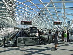 Stasiun metro di Den Haag Centraal