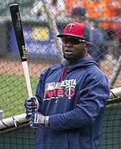 Miguel Sano, infielder (2015-2022) Miguel Sano (25968616510).jpg