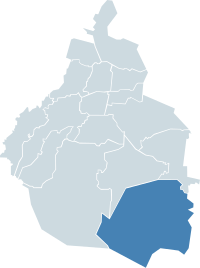 Milpa Alta within the Federal District
