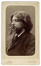 Alphonse Daudet par Nadar, vers 1895.