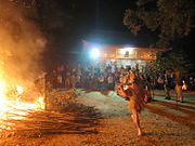 夏山八幡宮火祭り