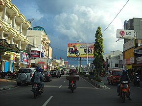 Street view of Pangkal Pinang