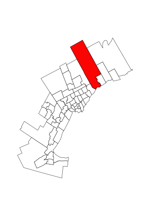 Carte de la circonscription