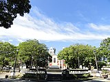 Plaza Libertad, a historic plaza where the flag of the first Philippine Republic was raised.
