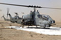 AH-1 SuperCobra dels Marines nord-americans durant la Guerra de l'Iraq.