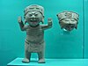 Remojadas figurine and face