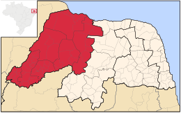 Oeste Potiguar – Mappa