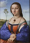 Porträtt av Maddalena Doni (cirka 1506).