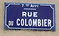 Rue du Colombier.