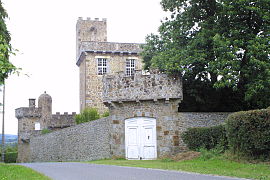 The Joasière chateau in Sainte-Honorine-la-Guillaume