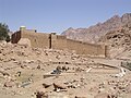 Mount Sinai is a sacred site for Jews and Christians. This is St Catherine's Monastery.