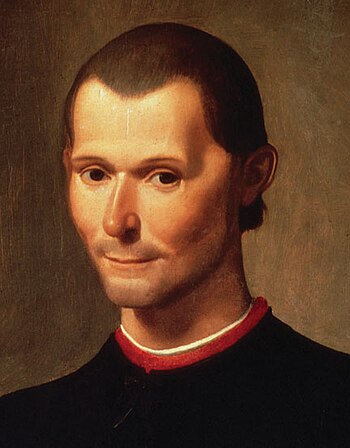 Santi di Tito’s famous portrait of Niccolò Mac...