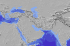 1:50m Bathymetry data only, colour adjusted