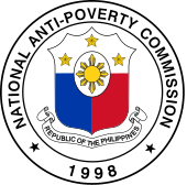 Seal of the National Anti-Poverty Commission Philippines.svg