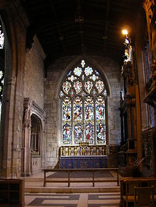 An Anglican chapel at Sheffield Cathedral Shrewsbury Chapel.JPG