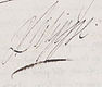 Firma de Felipe de Francia