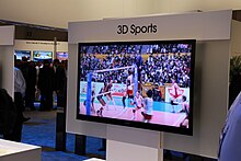 Sony Bravia 3D on display at CES 20110106.jpg