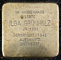 Stolperstein für Ilga Grünholz