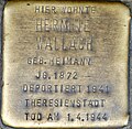 Stolperstein für Hermine Wallach (Burgunder Straße 44)