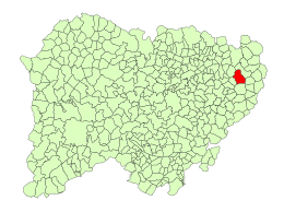 Villar de Gallimazo - Localizazion