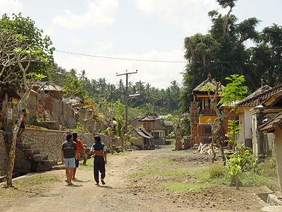 Suasana Désa Tenganan (2005).