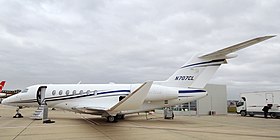 Un Cessna Citation Longitude en septembre 2018.