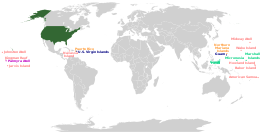 Stati Uniti - Mappa
