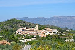 Skyline of Benillup