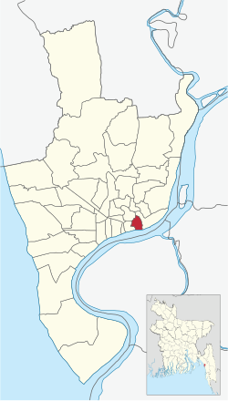 Location of Patharghata