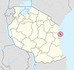 Zanzibar Centro-Sud – Localizzazione