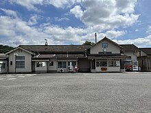 本社がある大間々駅